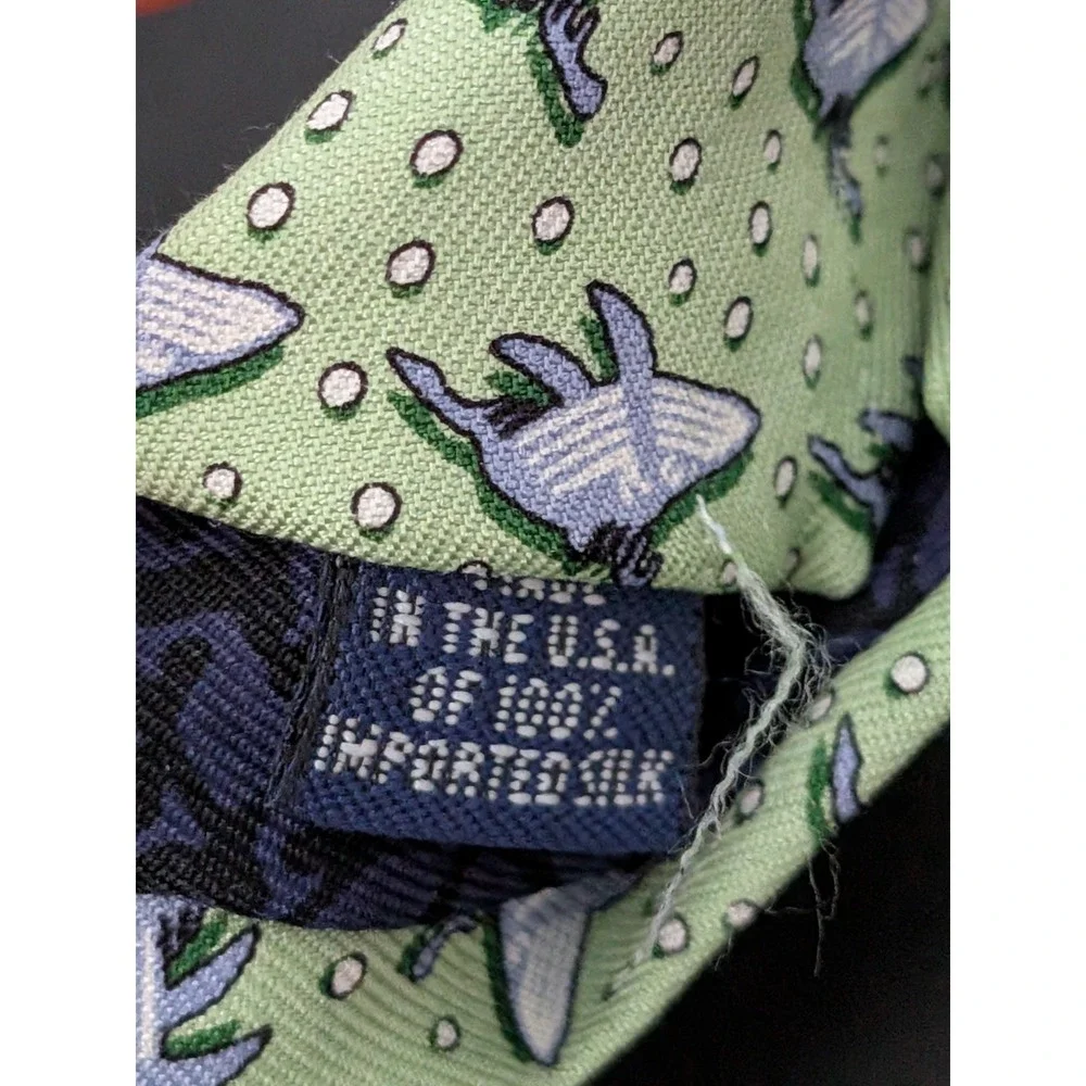 VINEYARD VINES LIGHT GREEN/‎ WHALE MOTIF 60